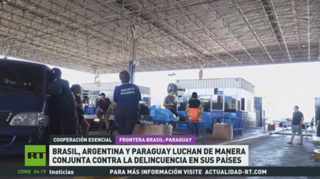 Brasil, Argentina y Paraguay luchan de forma conjunta contra la delincuencia