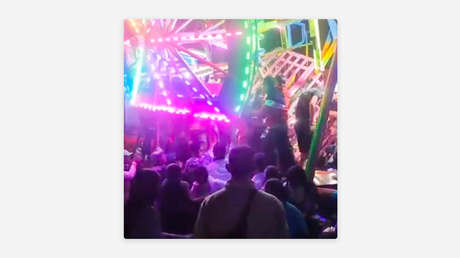 Falla en 'rueda loca' provoca caos y deja heridos en Colombia (VIDEOS)