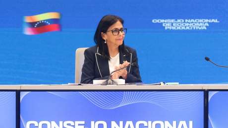 Delcy Rodríguez: "No tenemos temor de asumir relaciones con EE.UU."