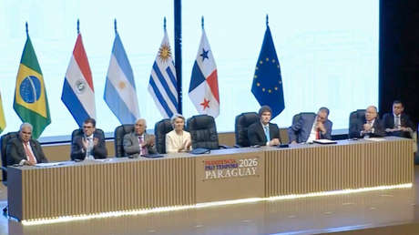 VIDEO: Milei evita aplaudir cuando elogian el rol de Lula para alcanzar el acuerdo entre Mercosur y la UE