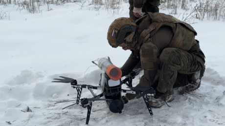 VIDEO: Dron ruso penetra en un refugio subterráneo ucraniano en Kupiansk