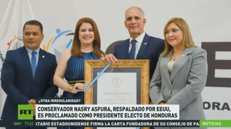 Conservador Nasry Asfura, respaldado por EE.UU., es proclamado como presidente electo de Honduras