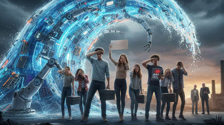 La IA provocará un "tsunami" en el empleo, advierte la jefa del FMI