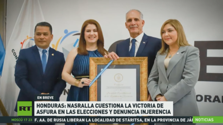 Honduras: Nasralla cuestiona la victoria de Asfura en las elecciones y denuncia injerencia