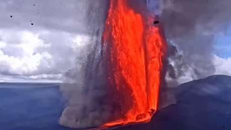 VIDEO: El Kilauea entra nuevamente en erupción con columnas de lava de 480 metros