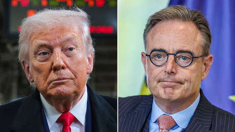 Primer ministro belga olvida papeles de trabajo con Trump y bromea: "Me despertaré en una celda"