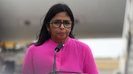 Delcy Rodríguez: "Quienes pretendan perpetuar la agresión a Venezuela que se queden en Washington"