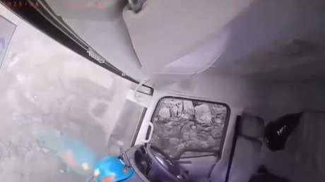 VIDEO: Trabajadores escapan por poco de ser sepultados por alud en una mina