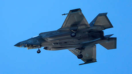 VIDEO: Cazas de EE.UU. aterrizan en Azores, en ruta hacia el Medio Oriente