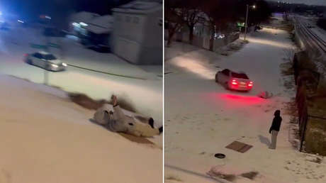 VIDEO: Rápida reacción de un conductor salva a un chico de una tragedia