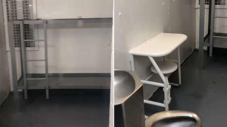 Video muestra qué pasó en prisión justo después de la muerte de Epstein