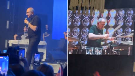 VIDEOS: Al ritmo de la batería, el primer ministro armenio ofrece su primer concierto