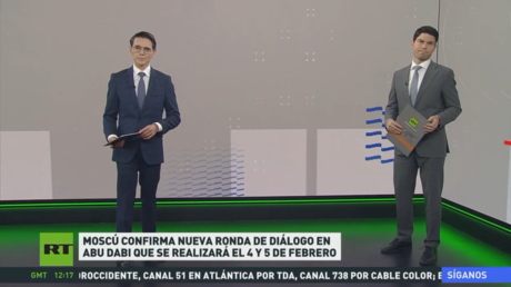 Moscú confirma nueva ronda de diálogo en Abu Dabi el 4 y 5 de febrero
