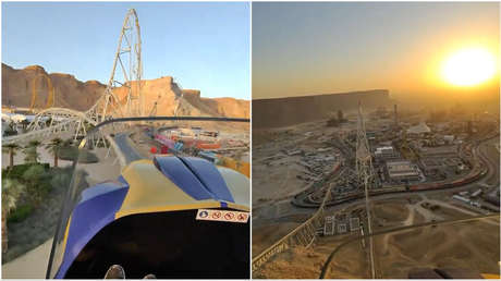 VIDEO: Así es la montaña rusa más alta, rápida y larga del mundo