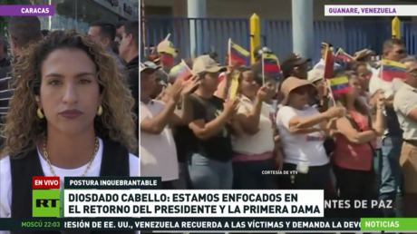 Diosdado Cabello: Estamos enfocados en el retorno del presidente y la primera dama