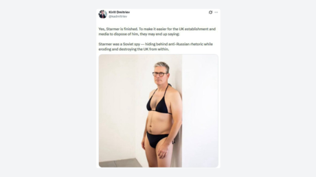Enviado de Putin: "Starmer está acabado"