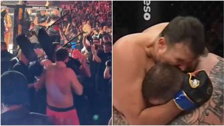 Al estilo Mike Tyson: un luchador le muerde la oreja a su oponente y recibe la furia del público (VIDEO SENSIBLE)