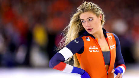 Estrella del patinaje de velocidad causa polémica en los Juegos Olímpicos de Invierno