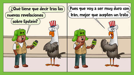 Una cosa es preguntar por Epstein y otra, muy distinta, que te respondan 😬