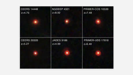 "Un gran avance": Resuelven el enigma cósmico de los 'pequeños puntos rojos'