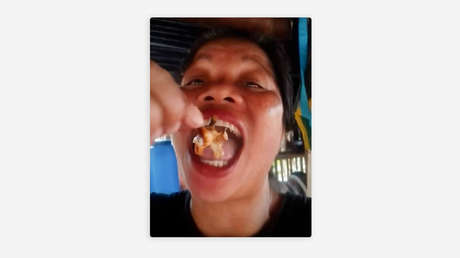 VIDEO: 'Influencer' muere tras comer 'cangrejos del diablo'