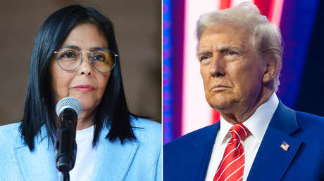 Trump comenta su relación con el Gobierno de Delcy Rodríguez