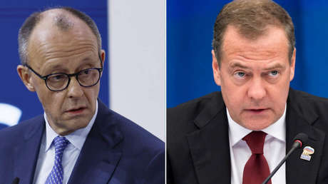 Medvédev llama a Merz "demonio"