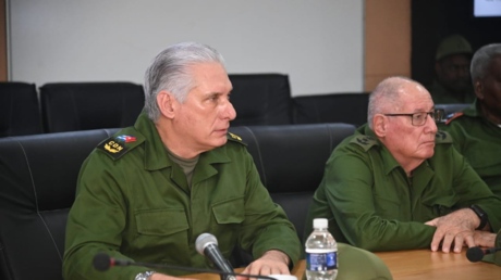 Díaz-Canel encabeza una jornada de preparación para la defensa de Cuba