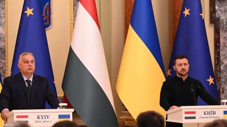 Zajárova comenta los insultos de Zelenski a Orbán