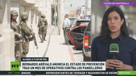 Bernando Arévalo anuncia estado de prevención tras un mes de operativos contra los pandilleros