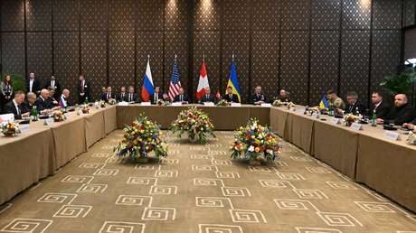 Termina tras más de cuatro horas el primer día de negociaciones entre Rusia, Ucrania y EE.UU.