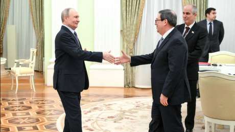 Canciller cubano se pronuncia tras reunirse con Putin