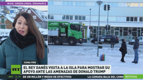 El rey danés visita Groenlandia para mostrar su apoyo ante las amenazas de Donald Trump