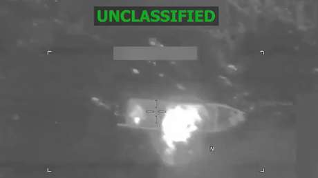 VIDEO: EE.UU. lanza un nuevo "ataque letal" contra supuesta 'narcolancha'