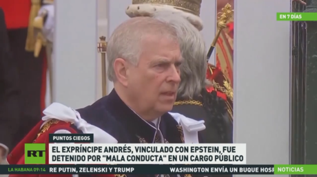 Expríncipe Andrés, vinculado con Epstein, fue detenido por "mala conducta" mientras ocupaba un cargo público