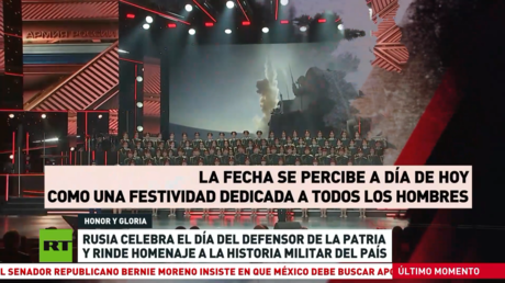Rusia celebra el Día del Defensor de la Patria y rinde homenaje a la historia militar del país
