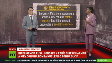 Inteligencia rusa: Londres y París quieren armar a Kiev con una bomba nuclear o bomba sucia