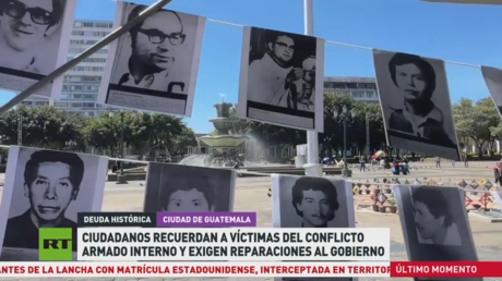 Guatemaltecos recuerdan a víctimas del conflicto armado interno y exigen reparaciones al Gobierno