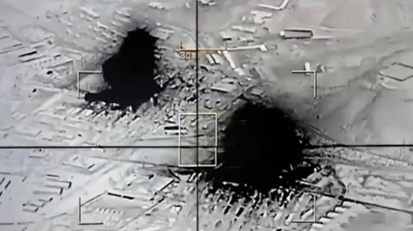 Pakistán publica imágenes aéreas de los ataques en Kabul (VIDEO)