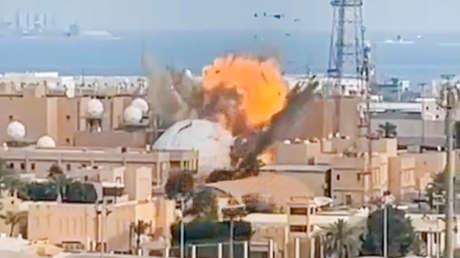 VIDEO: Dron kamikaze iraní despedaza costoso radar de EE.UU. en Catar