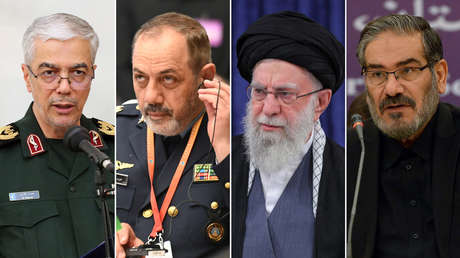 Irán confirma la muerte del jefe del Estado Mayor y el ministro de Defensa
