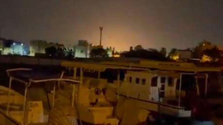 VIDEO: Misiles iraníes impactan una base estadounidense en Baréin