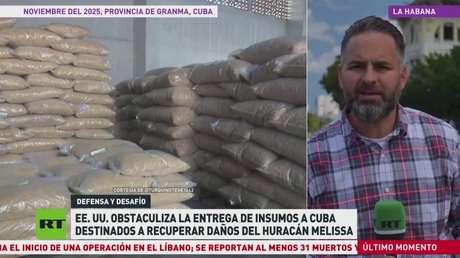EE.UU. obstruye entrega de insumos a Cuba destinados a recuperar daños del huracán Melissa