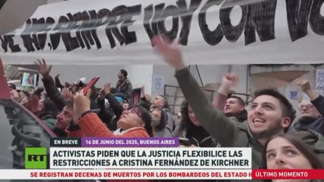 Activistas piden a la Justicia argentina que flexibilice las restricciones a Cristina Fernández de Kirchner