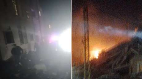VIDEO: Colapsa un edificio residencial tras un ataque israelí en el Líbano