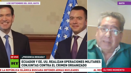 Ecuador y EE.UU. realizan operaciones militares conjuntas contra el crimen organizado