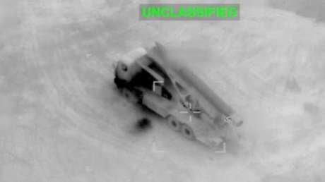 VIDEO: EE.UU. muestra la destrucción de lanzadoras de misiles iraníes