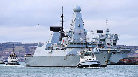 VIDEO: Buque de guerra británico zarpa hacia el Mediterráneo tras ataque contra una base en Chipre