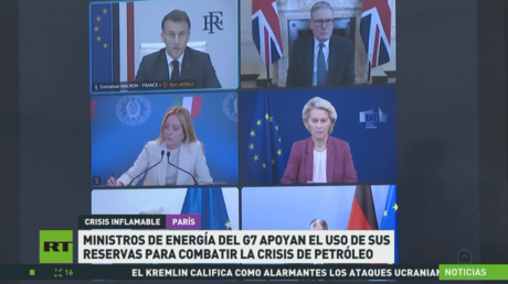 Ministros de Energía del G7 apoyan el uso de sus reservas para combatir la crisis petrolera