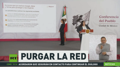 El Gobierno mexicano pacta con Google, Meta y TikTok contra la violencia digital; X se negó